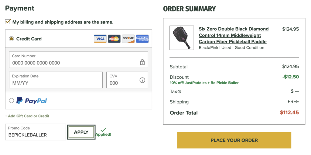 Image shows ready how to use Justpaddles promo code / discount code.