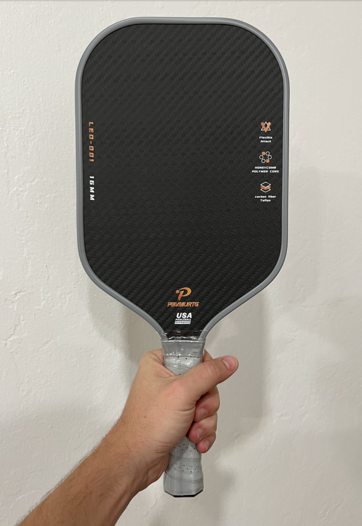 Picture of the PBVMURTG pickleball paddle