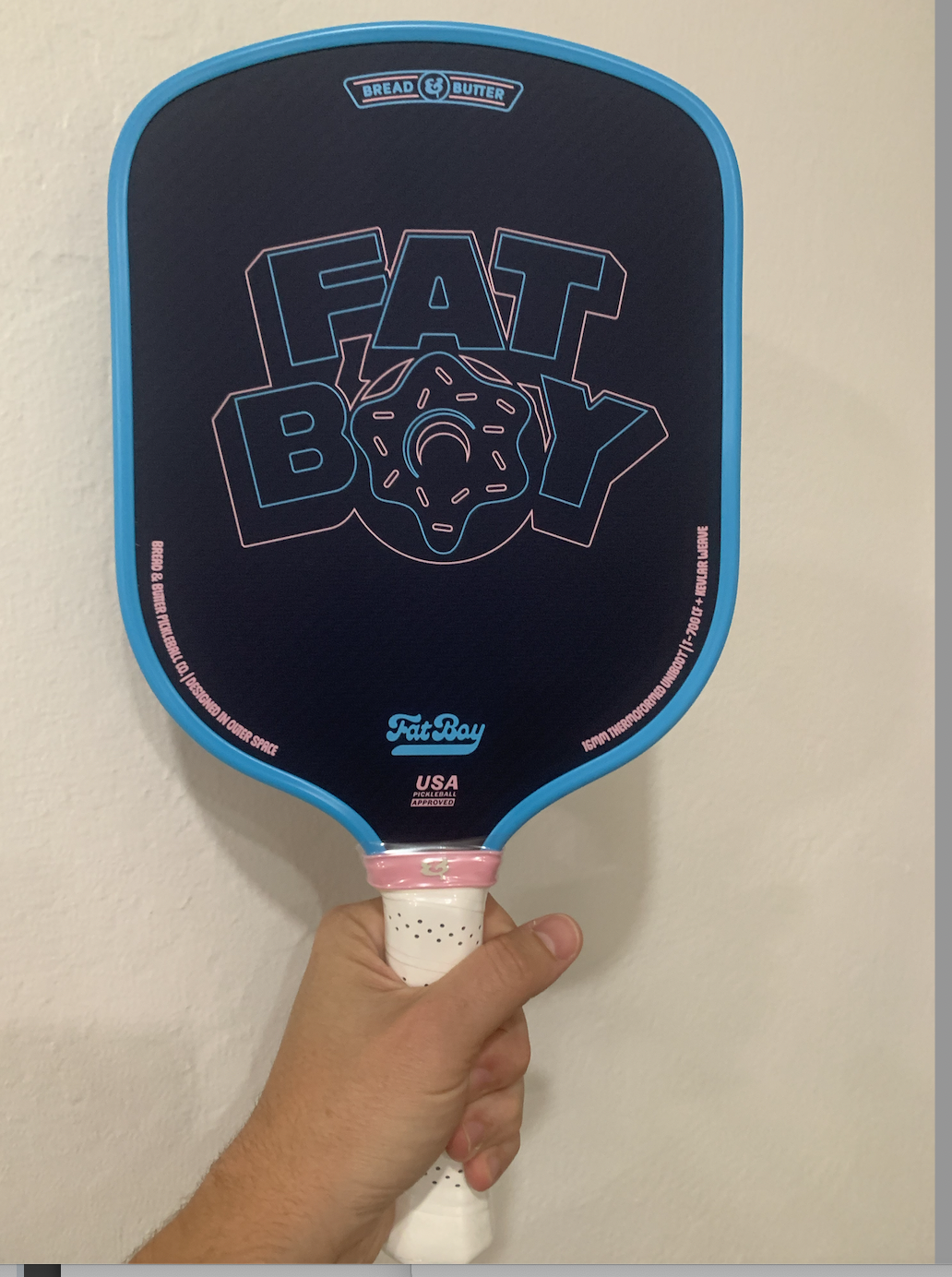 Picture of the Bread and Butter Fat Boy pickleball paddle