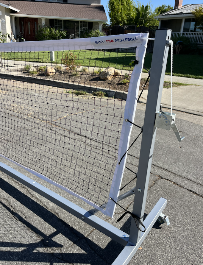 Picture that shows the durability of the A11n professional pickleball net