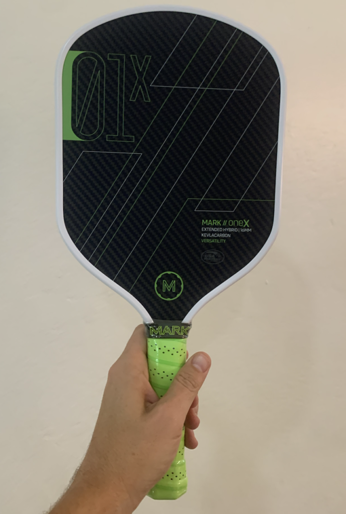 Picture of the Mark OneX paddle with Kevlacarbon face