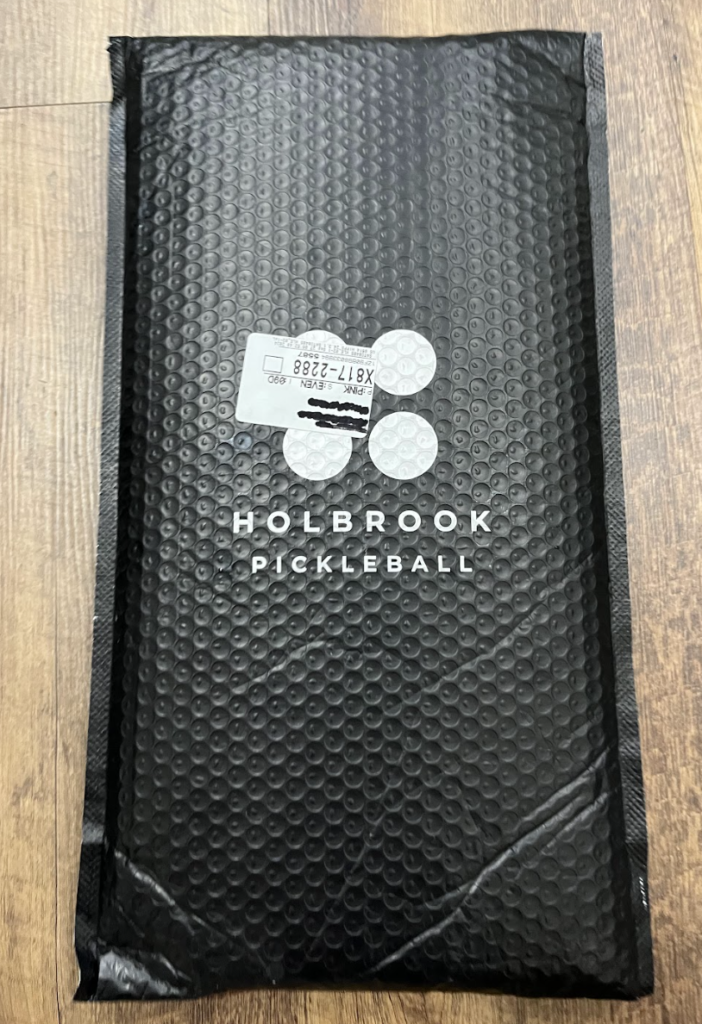 Picture of the bag holding the Holbrook Aero T