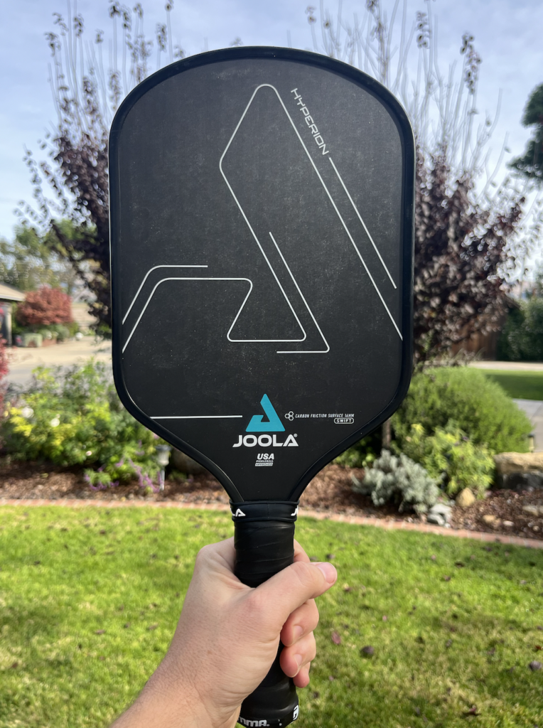 Picture of face of Ben Johns Hyperion CFS 16mm pickleball paddle