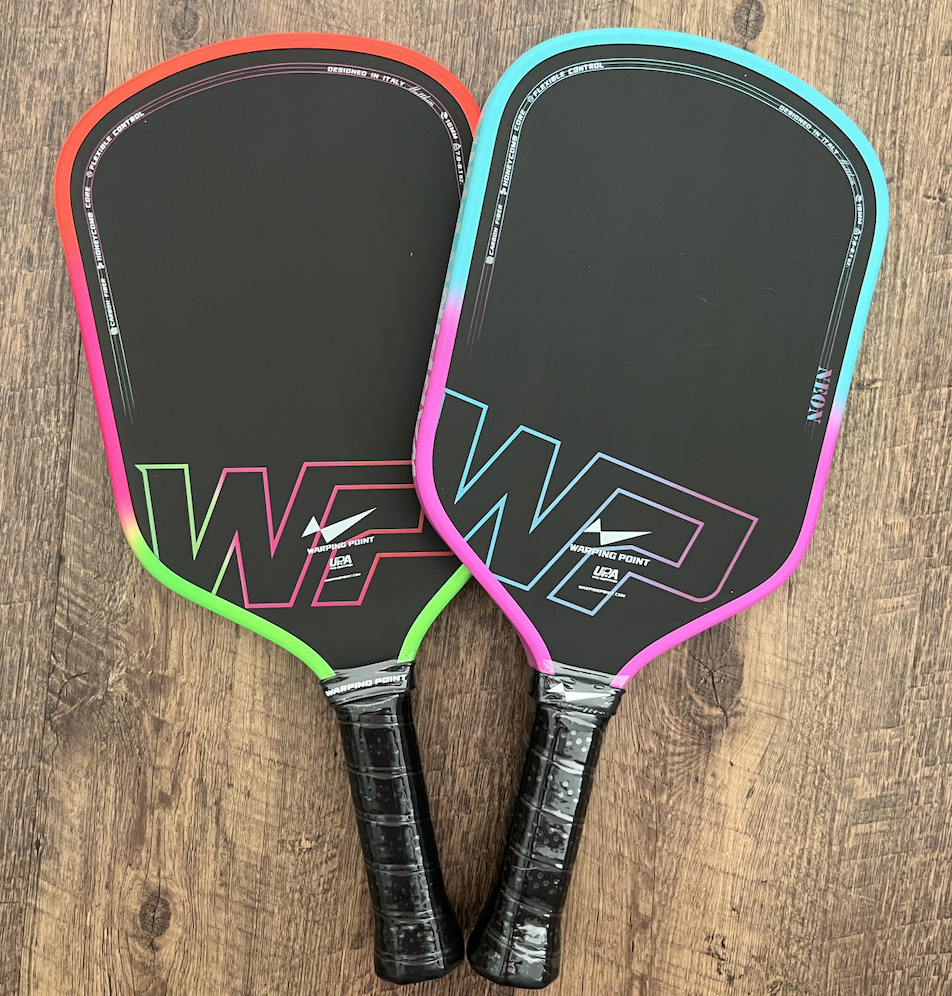 Picture of 2 of the best pickleball paddle under $100 and the design.