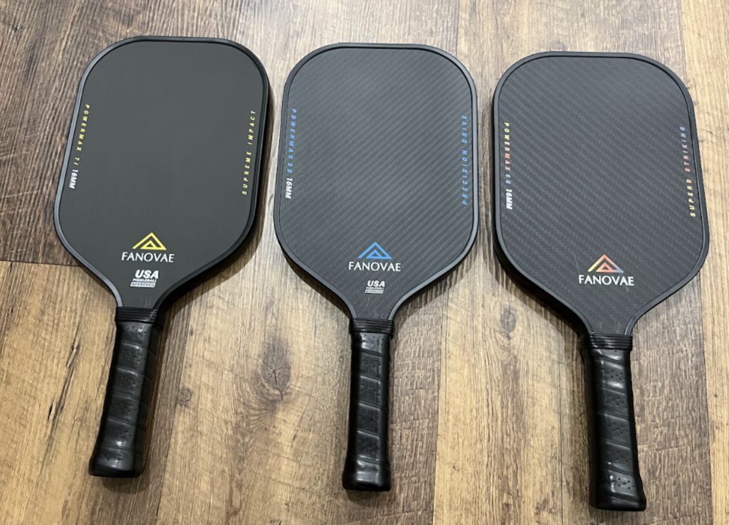 Picture of the Fanovae pickleball paddles