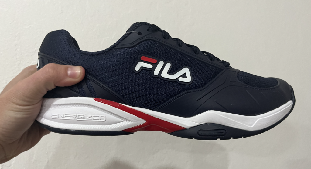 Picture of the Fila pickleball shoes