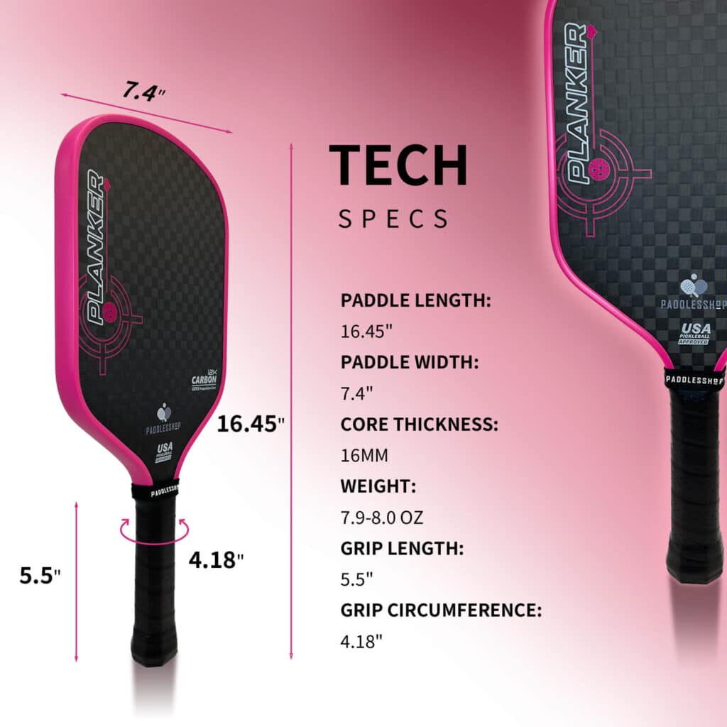 Paddlesshop Planker technical specifications