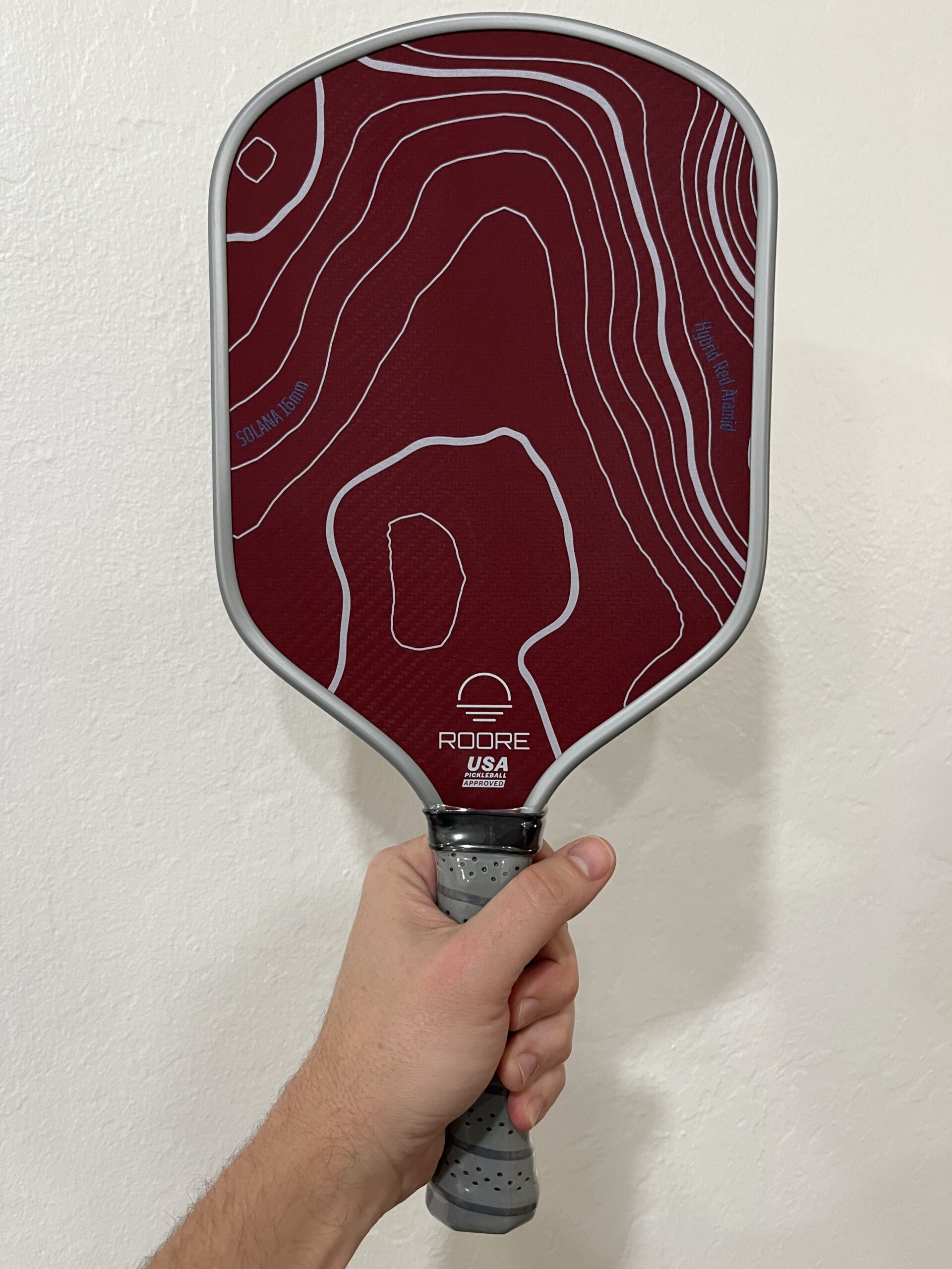 Picture of Roore Solana pickleball paddle.