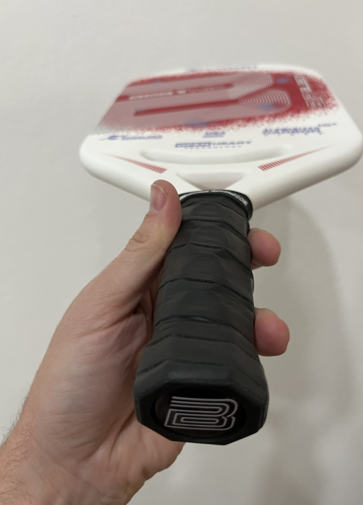 Picture of the Beatnik Air Blast pickleball paddle grip