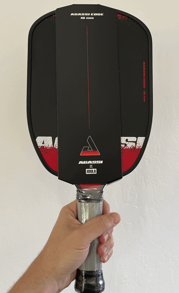 Picture of the Joola Agassi pickleball paddle.