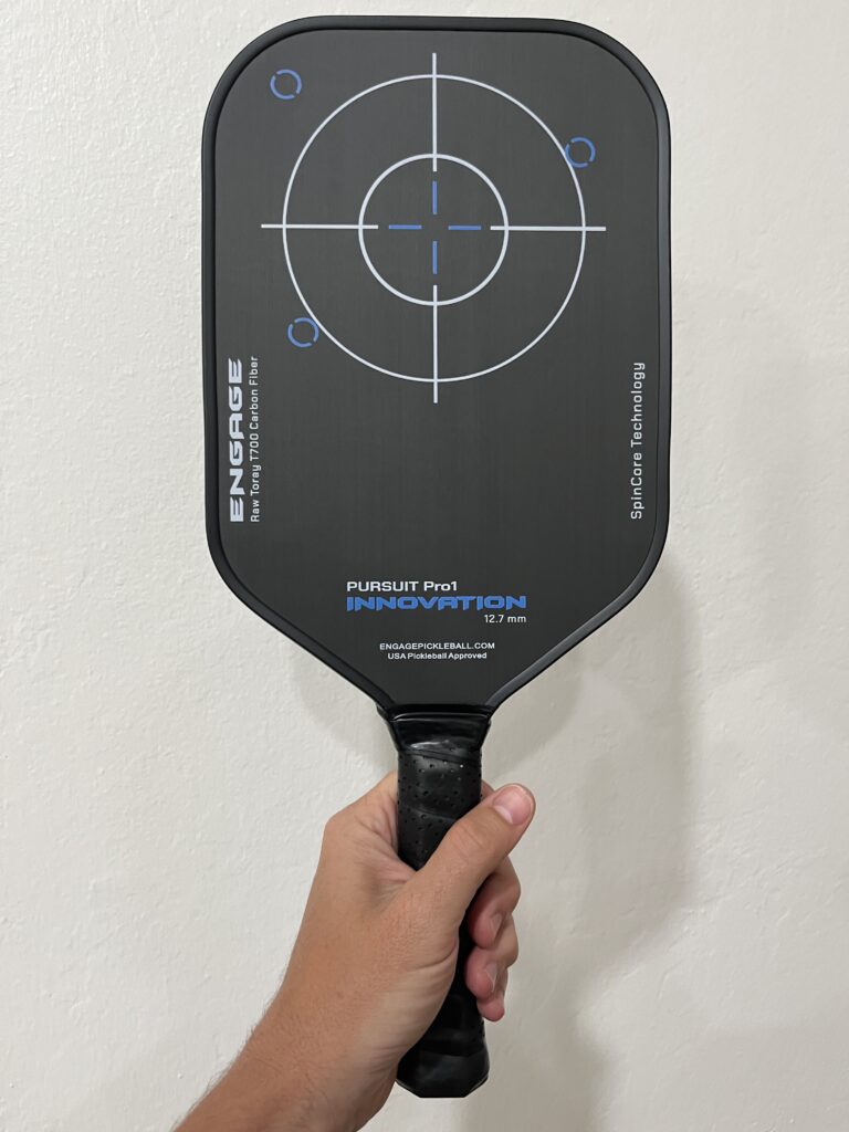 Picture of the Engage Pro1 Innovation 12.7mm pickleball paddle