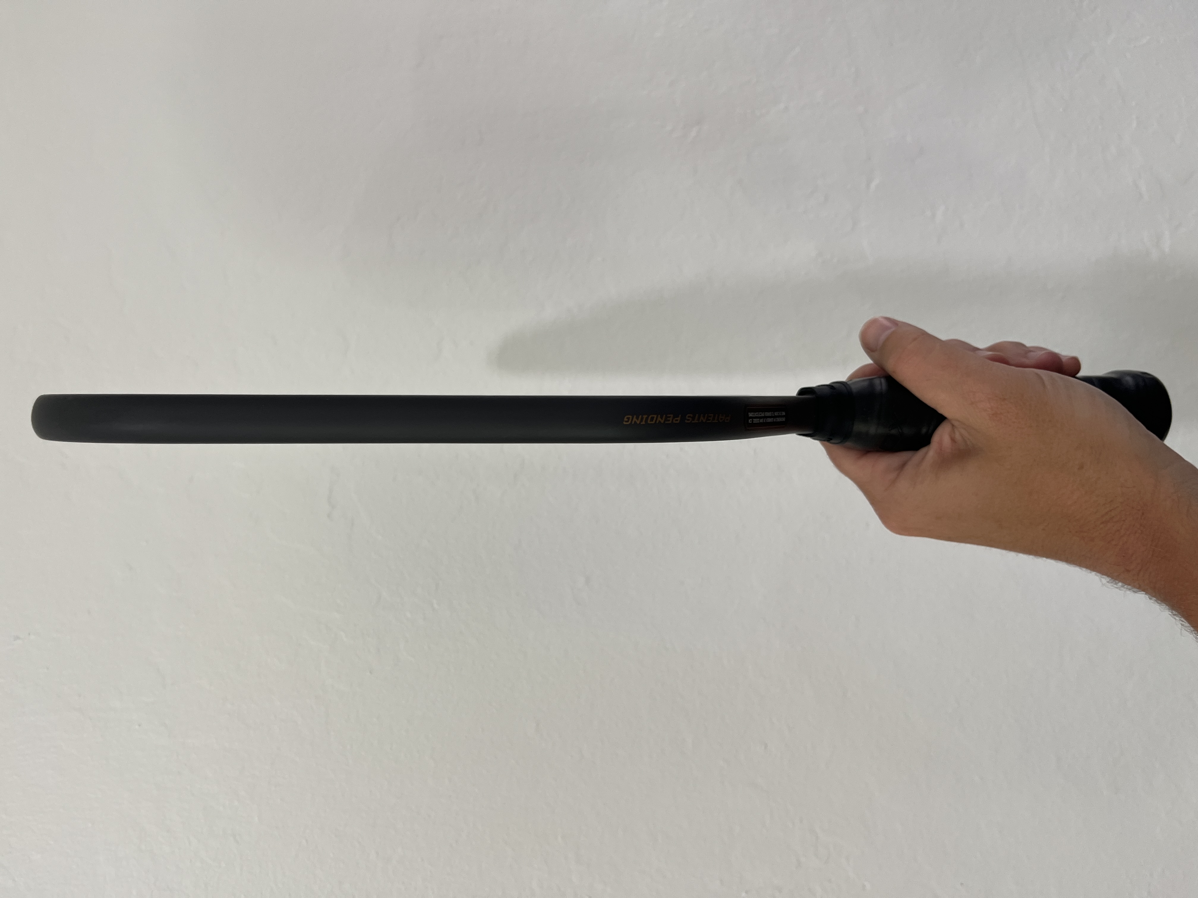 Side picture of the Gearbox Pro Power pickleball paddle