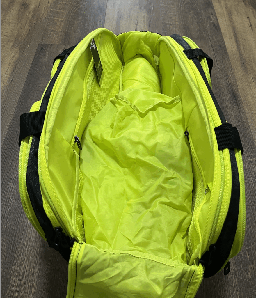 Picture of the Joola Tour Elite pickleball bag shoe compartment