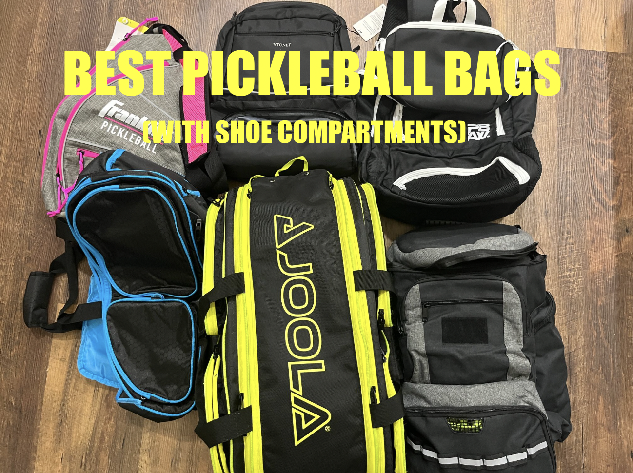 4 Best Pickleball Bags with Shoe Compartment