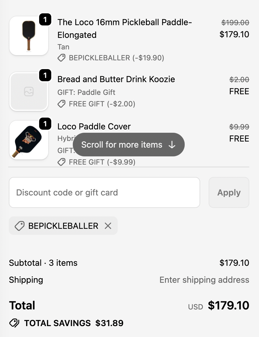 Bread and Butter Pickleball Discount Code (June 2026)