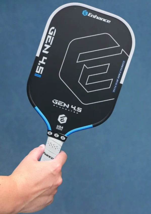 Side view of the Enhance Gen 4.5 pickleball paddle