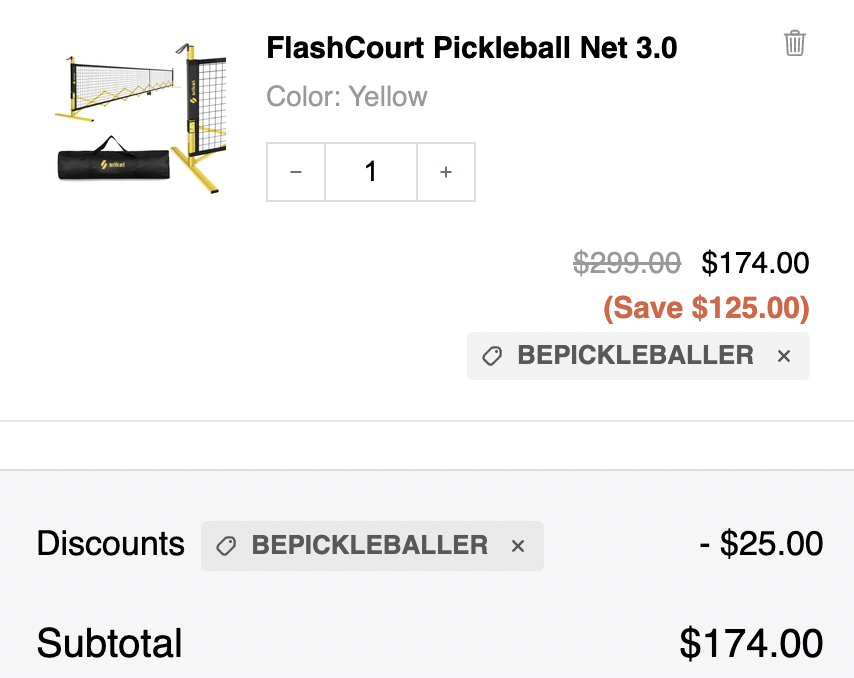 Srikel Pickleball Discount Code (October 2026)